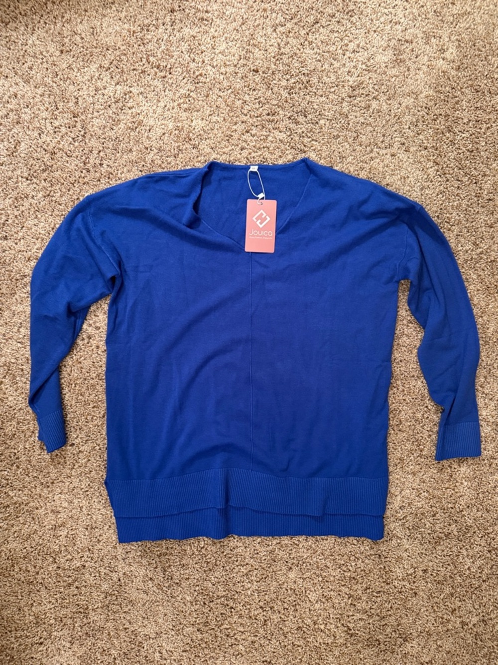 NWT Royal Blue Lightweight Sweater - XL